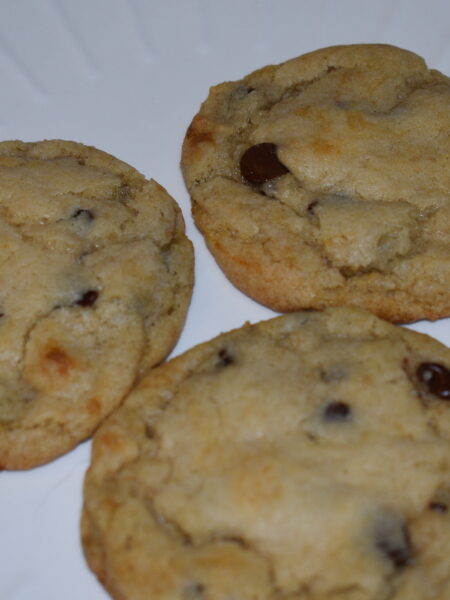 Small Batch Choco Chip Cookies